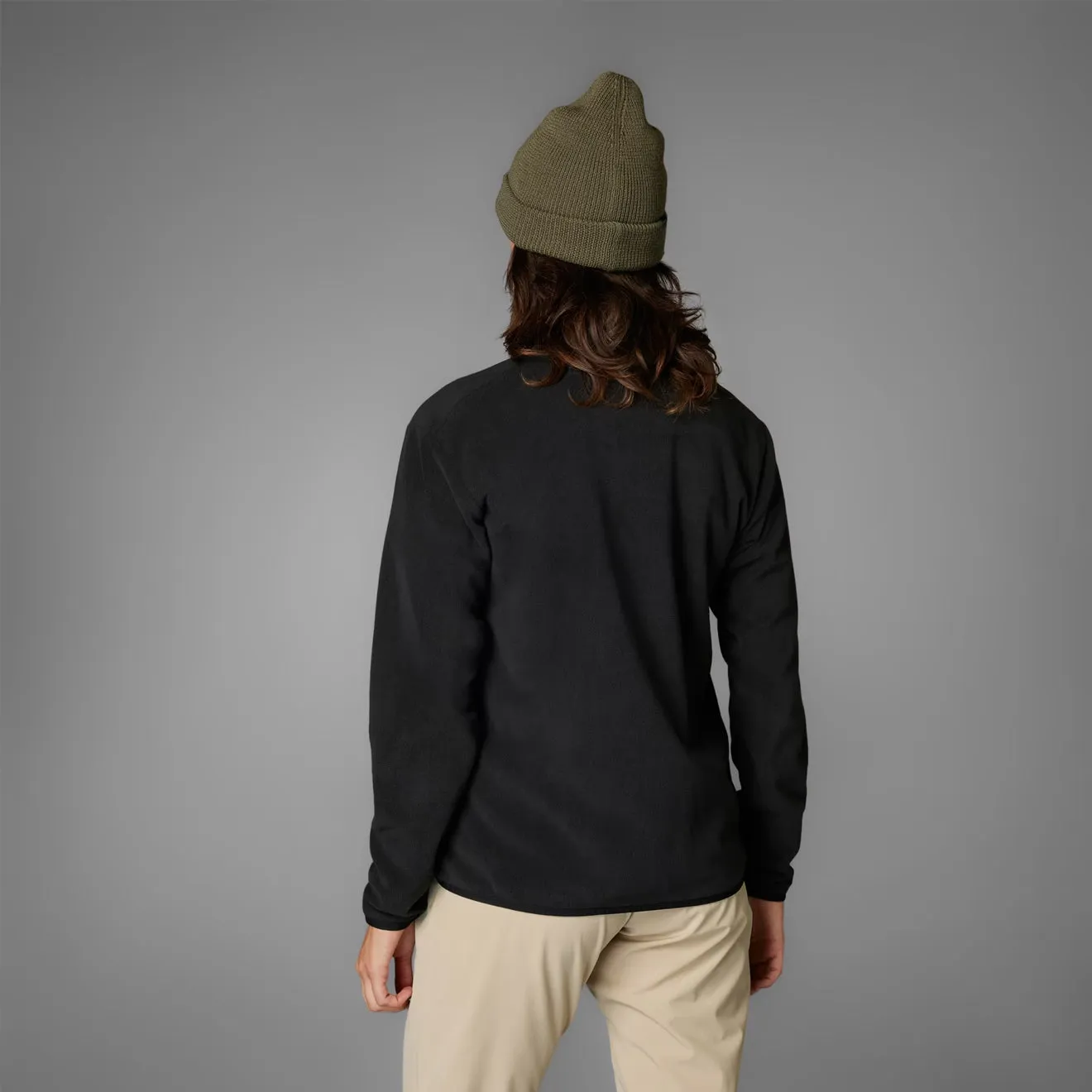 Adidas Terrex Womens Multi Essentials Full-Zip Fleece Jacket Black