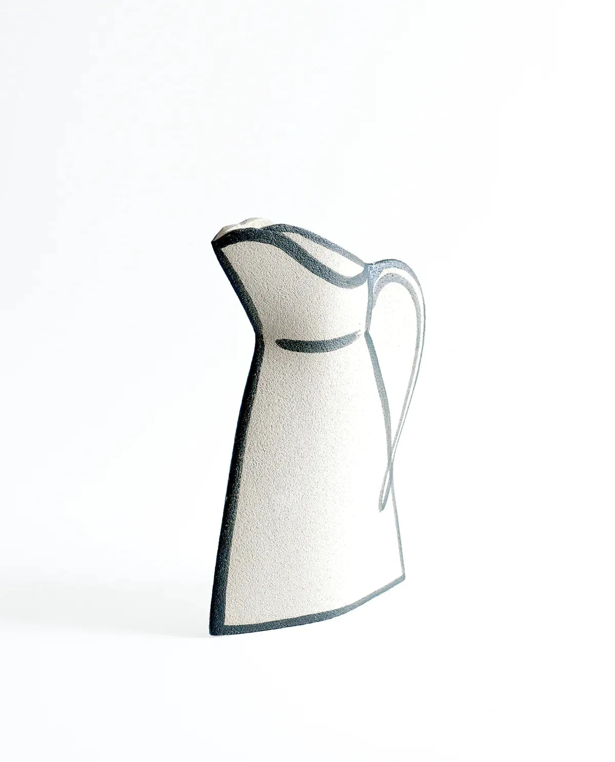 Ceramic Vase ‘Morandi Pitcher’ Black