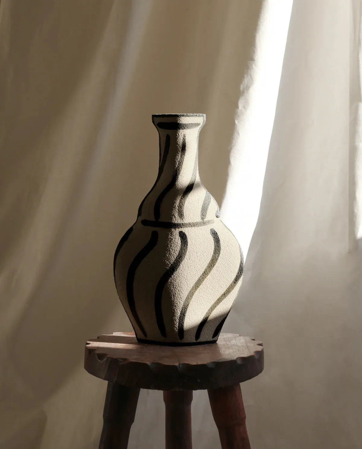 Ceramic Vase ‘Morandi Vase’ Black