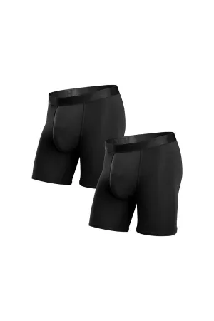CLASSICS BOXER BRIEF 2 PACK Black/Black
