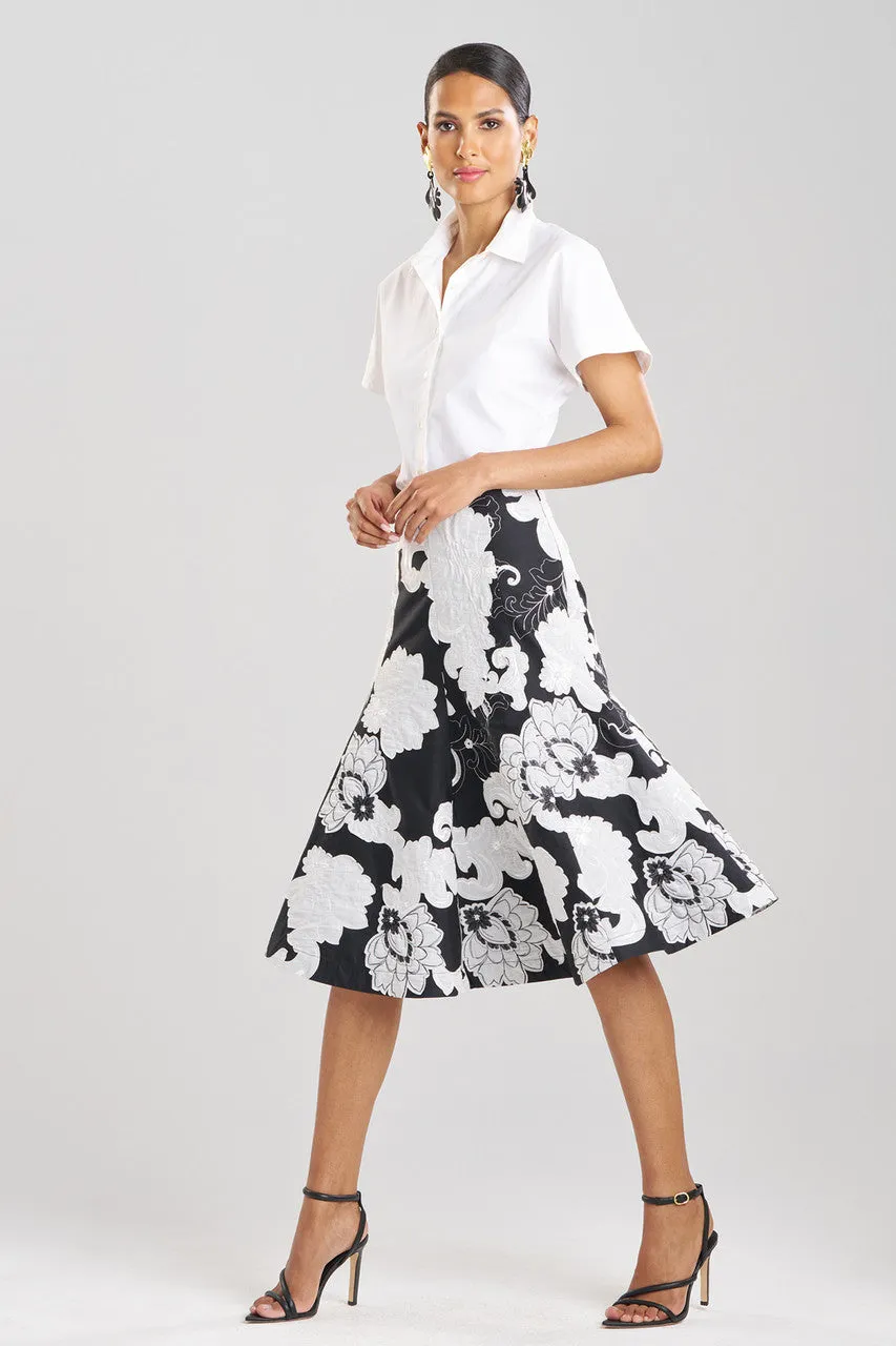 Cressida Applique Flair Skirt