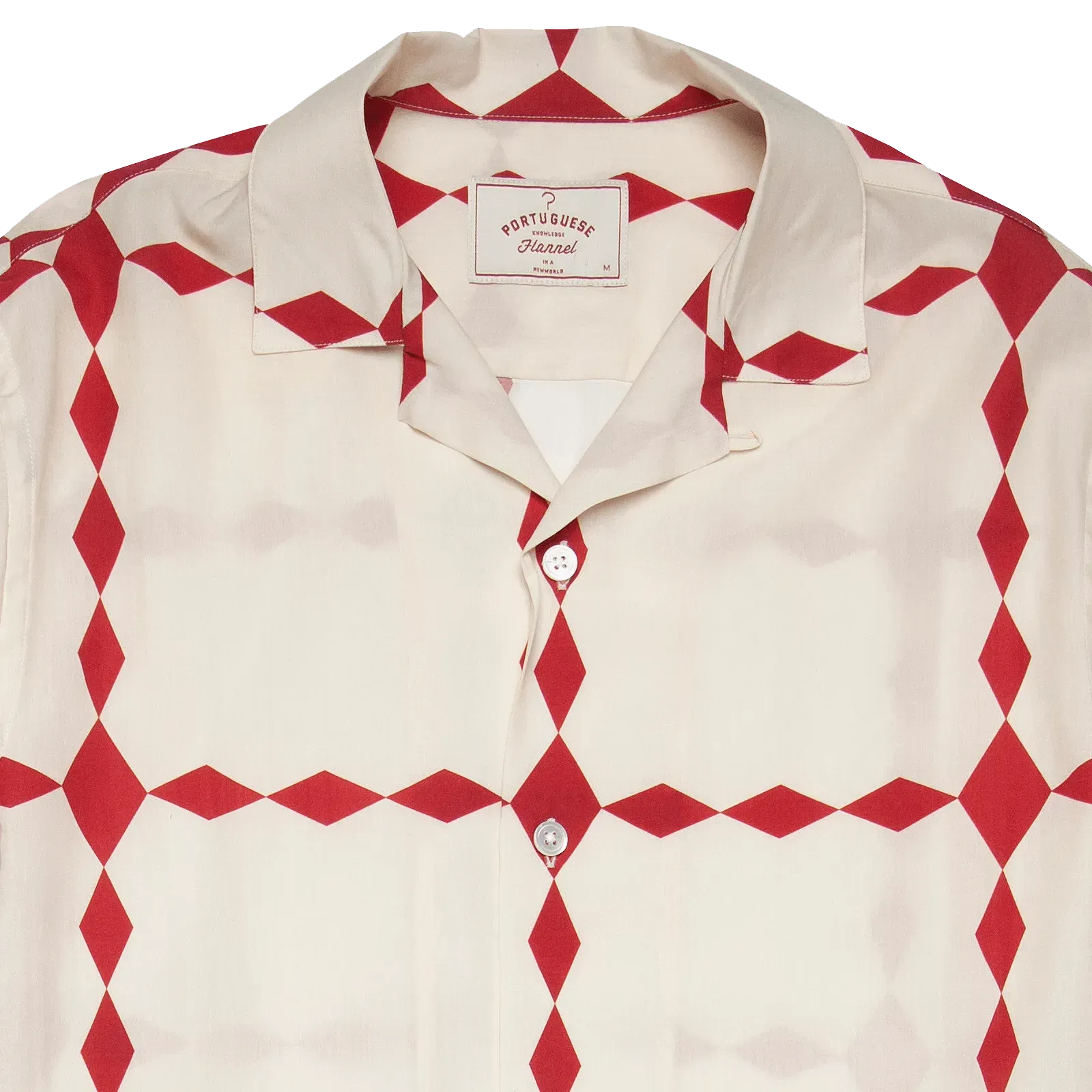 Diamonds Shirt - Ecru