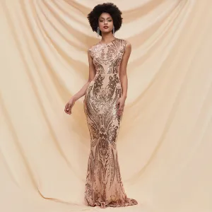 Elegant Sequin Party Dress