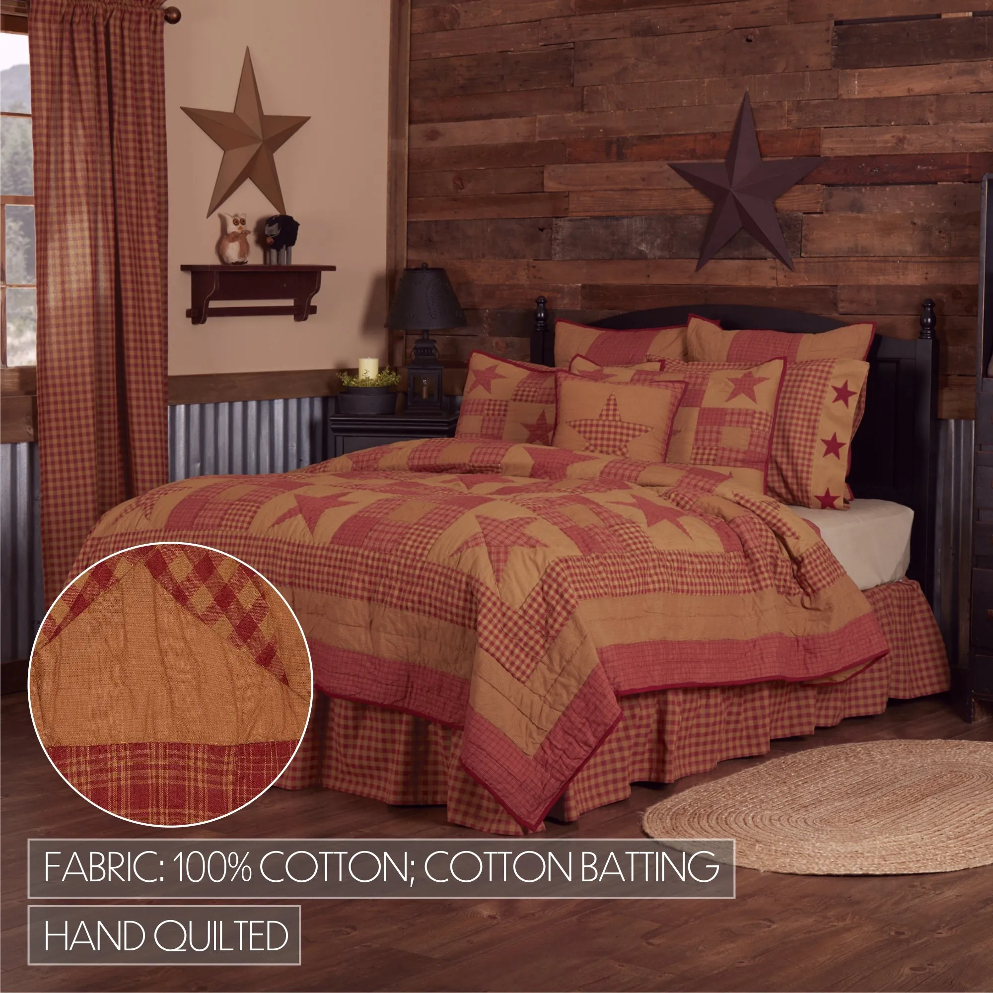 Ninepatch Star Quilt