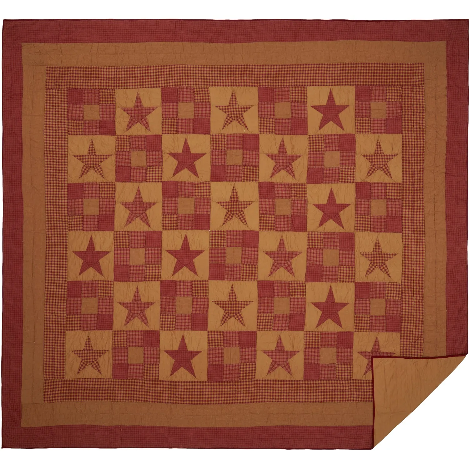 Ninepatch Star Quilt