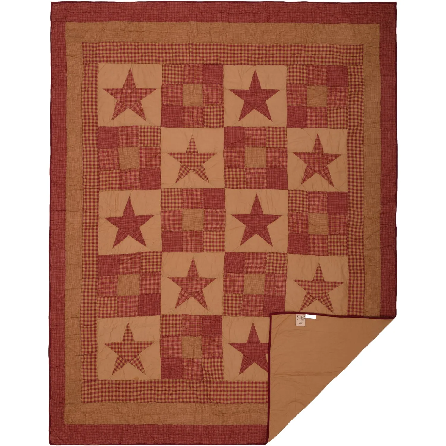 Ninepatch Star Quilt