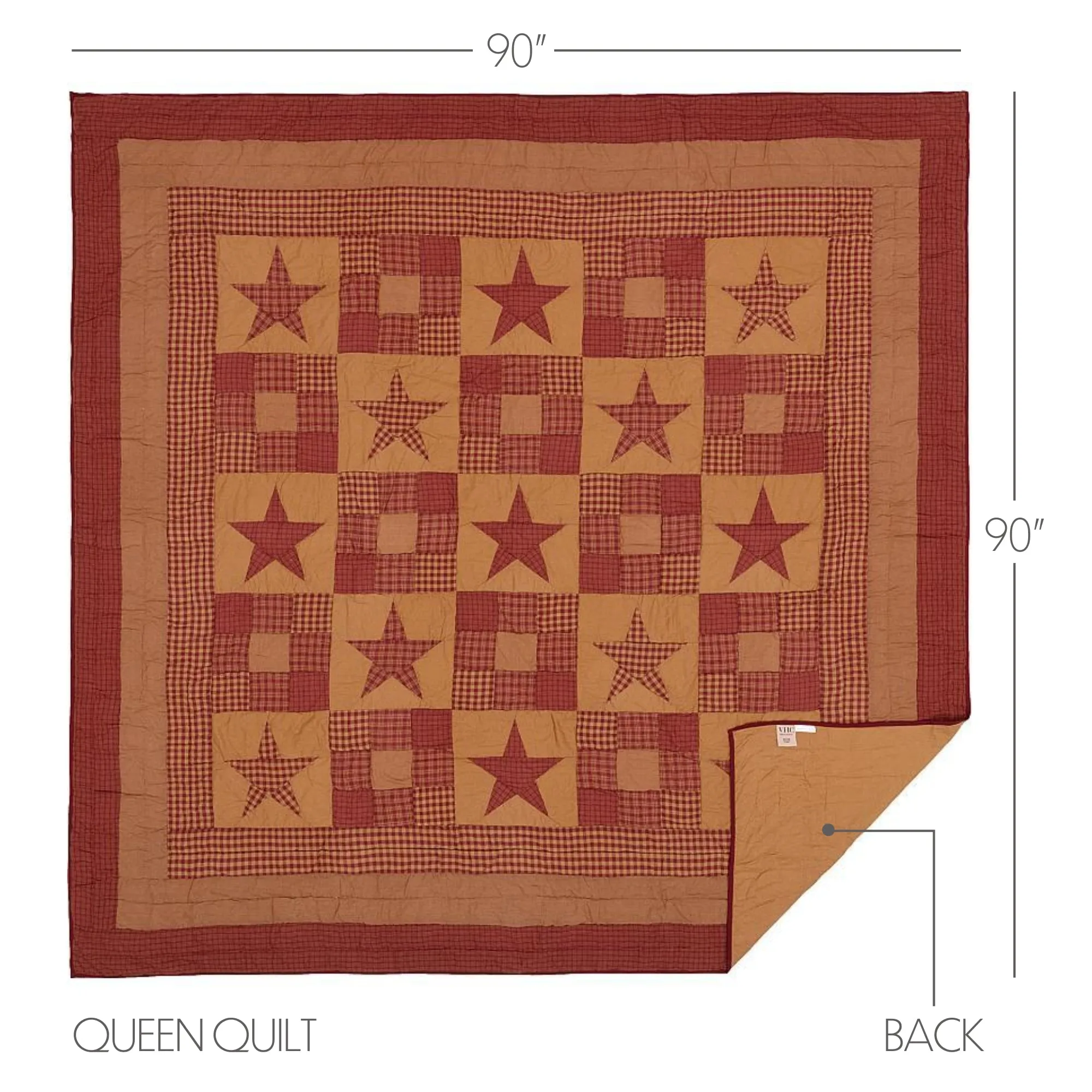 Ninepatch Star Quilt