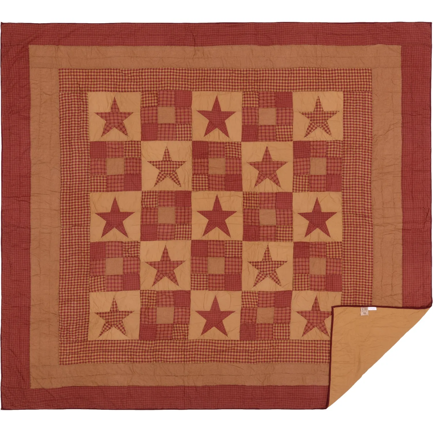 Ninepatch Star Quilt