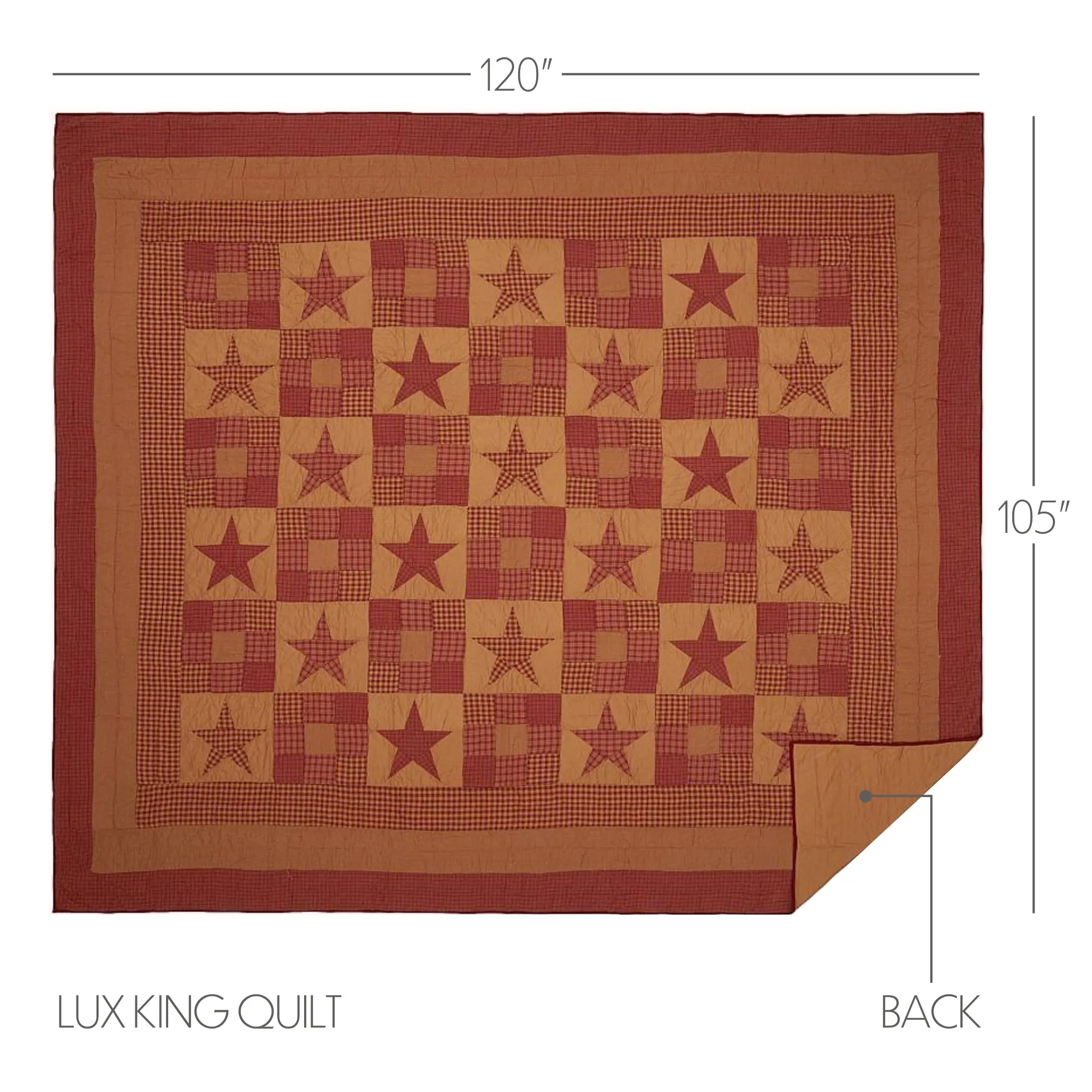 Ninepatch Star Quilt