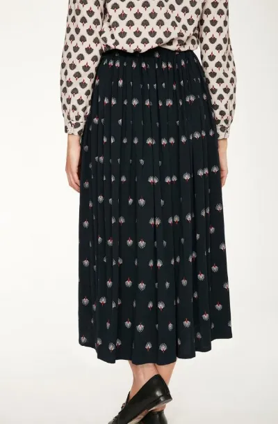 Salvo Tencel Printed Skirt