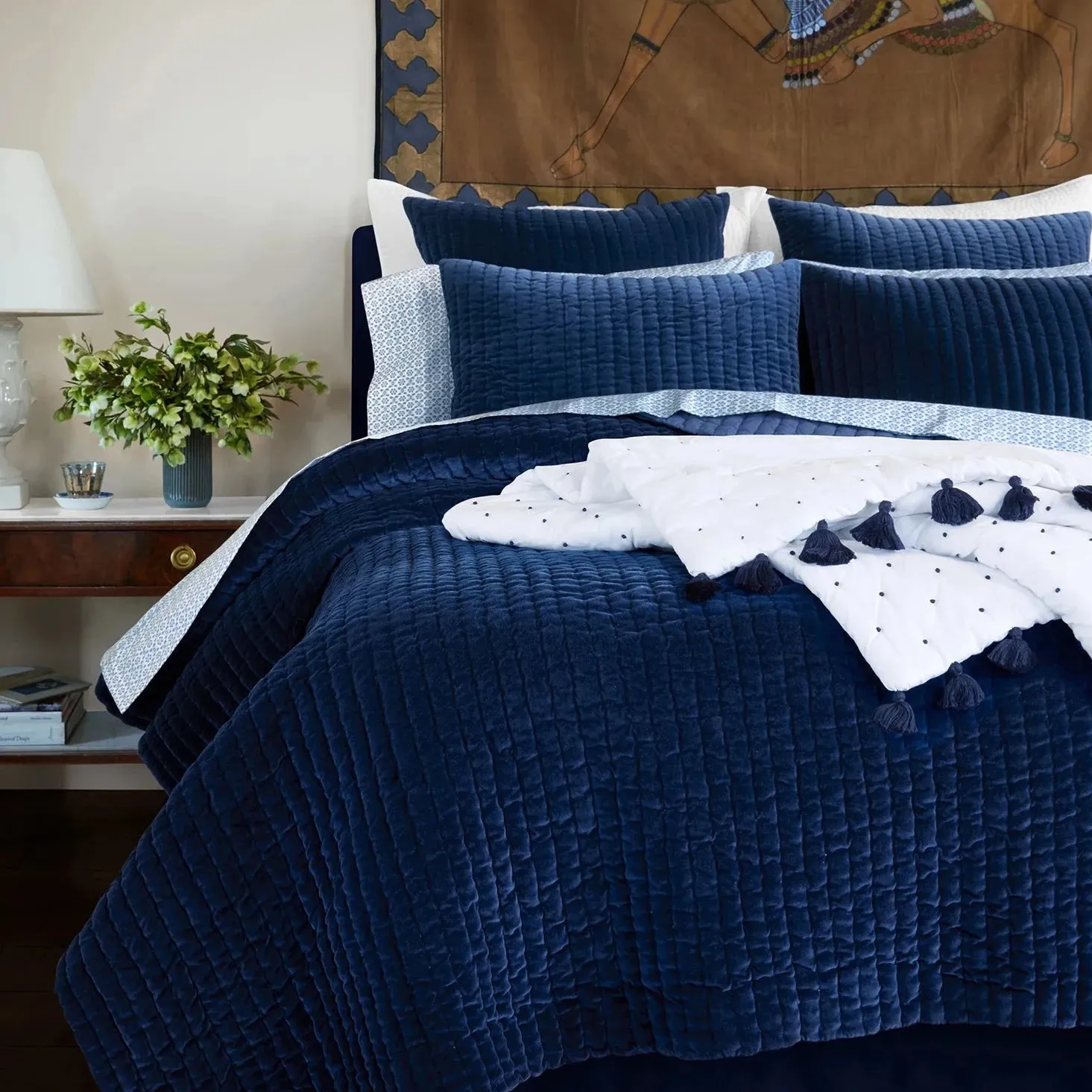 Velvet Indigo Quilt